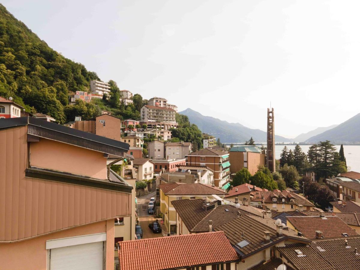 Casa Elea_ Panoramic Attic In City Center Campione dʼItalia Екстериор снимка