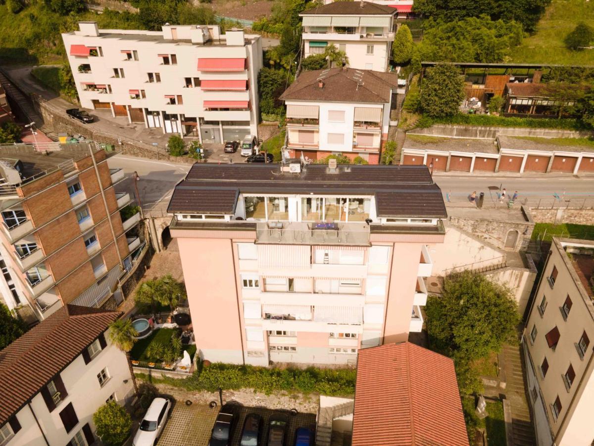 Casa Elea_ Panoramic Attic In City Center Campione dʼItalia Екстериор снимка
